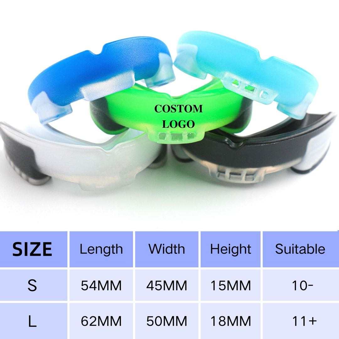 Customise Your Logo Rugby Gum Shield Mouth Guard Sports Your Slogan Your Colours Customised - wrapmyphone.com