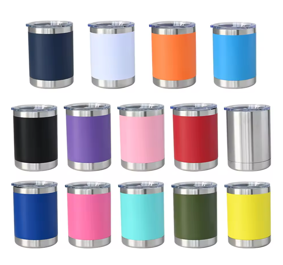 100 Customised 10oz Tumbler Stainless Steal Coffee Mug With Your Logo - wrapmyphone.com