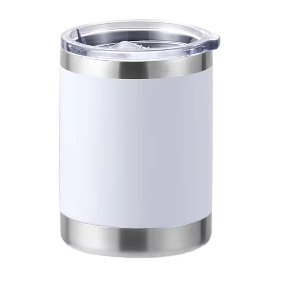 100 Customised 10oz Tumbler Stainless Steal Coffee Mug With Your Logo - wrapmyphone.com