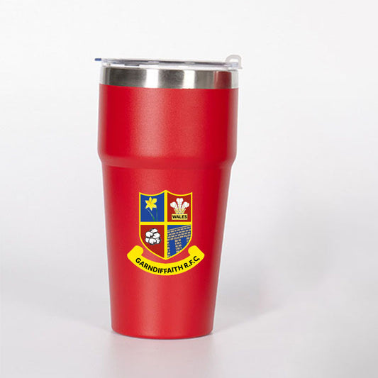 Customised 16oz Stainless Vacuum Sealed Steel Coffee Cup With Your Logo -  wrapmyphone.com