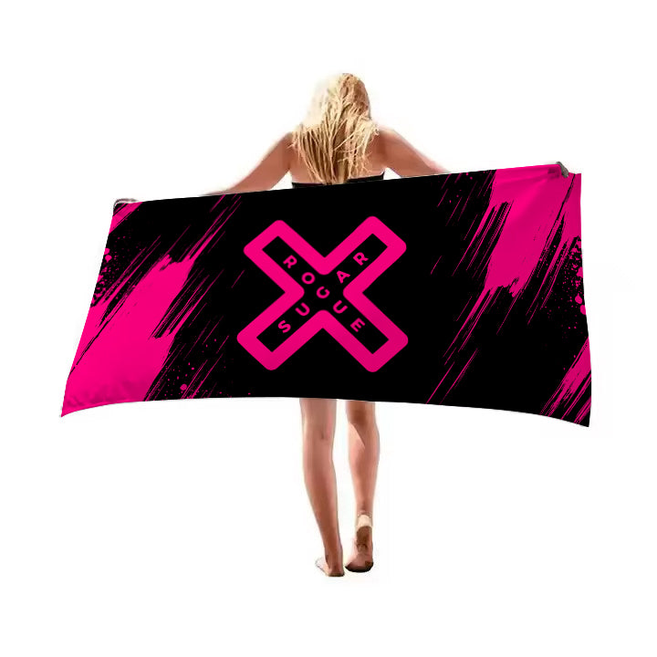 Personalised Quick-Dry Microfibre Beach Towels – Custom Printed for Teams & Clubs - my merch