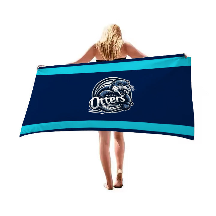 Personalised Quick-Dry Microfibre Beach Towels – Custom Printed for Teams & Clubs - my merch