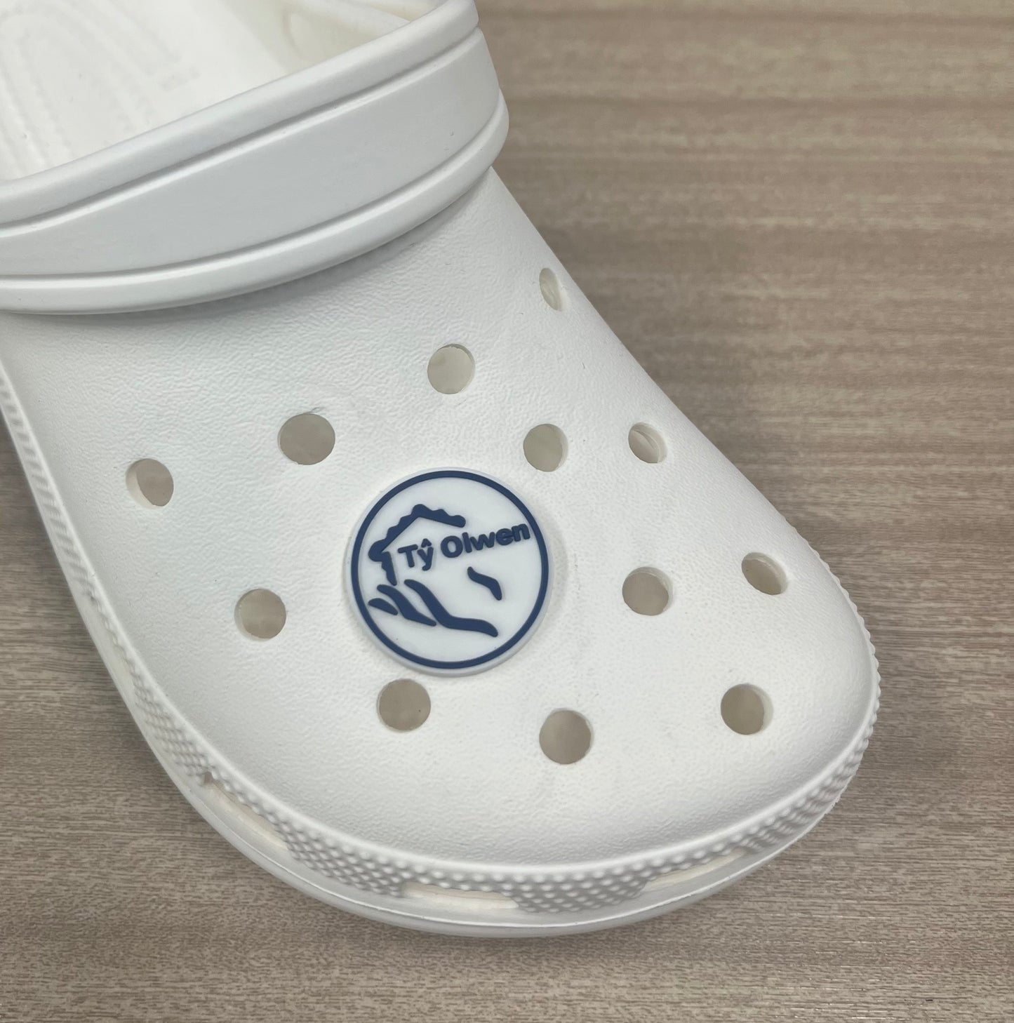Limited Edition Andrew Wilson Tŷ Olwen Charity Croc Charms - my merch