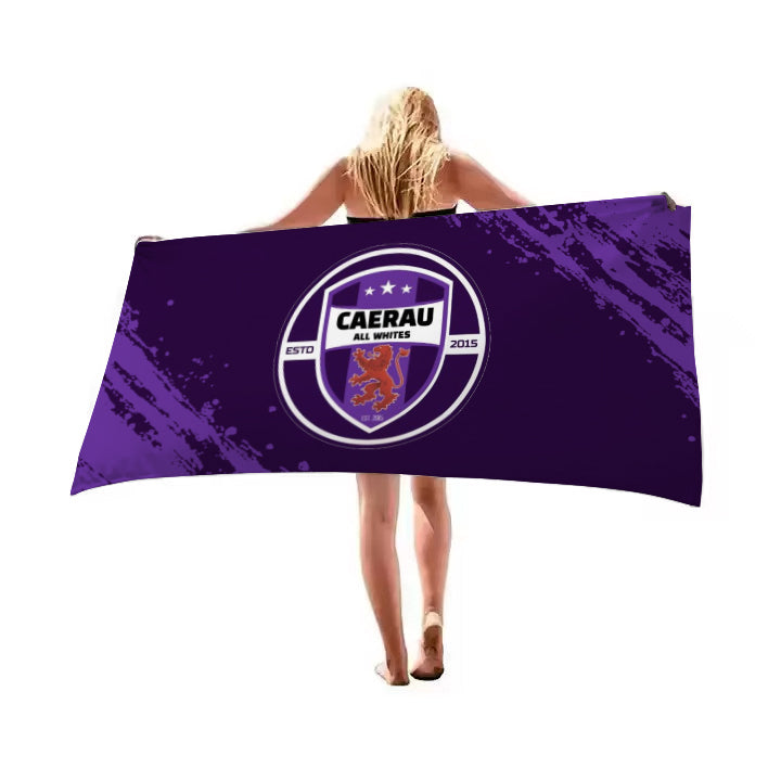 Personalised Quick-Dry Microfibre Beach Towels – Custom Printed for Teams & Clubs - my merch