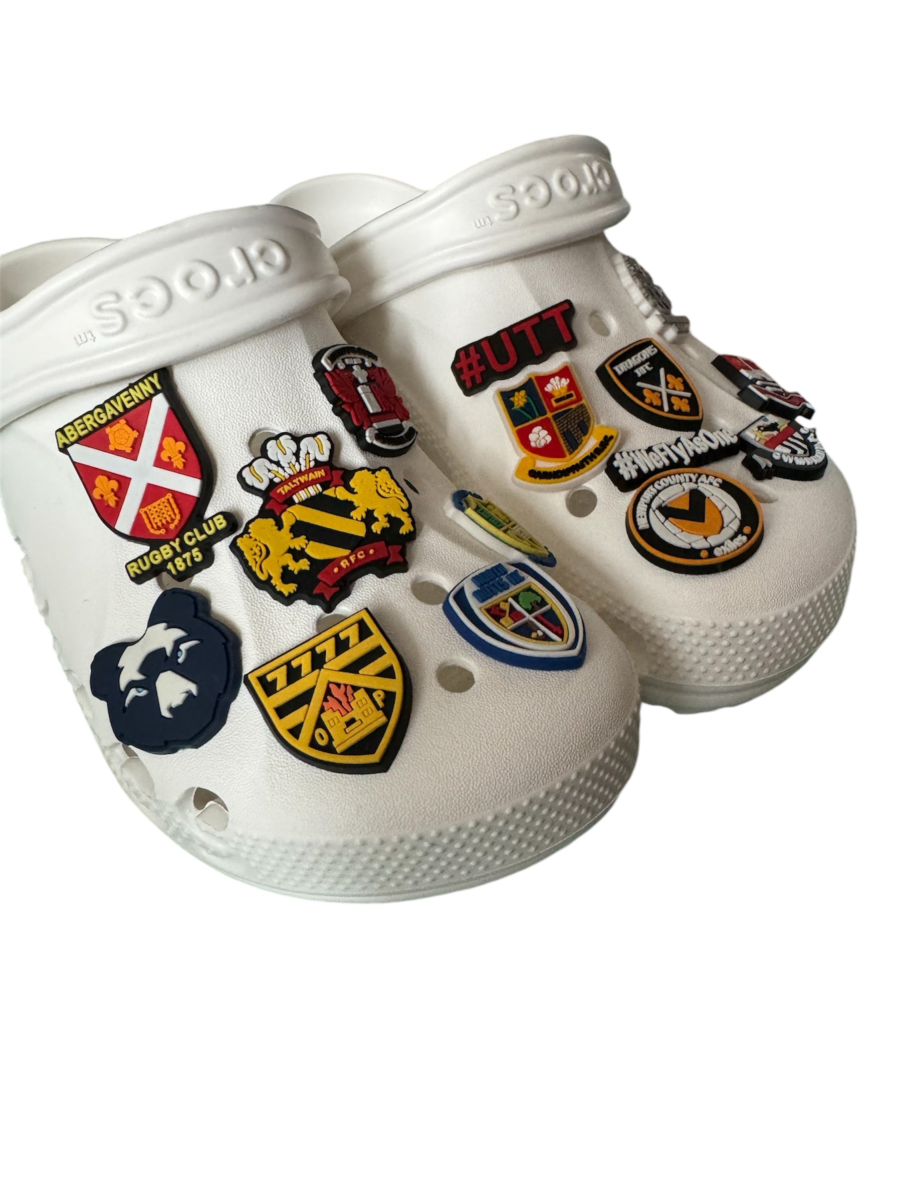 Custom Croc Charms – Personalised Shoe Accessories for Sports Teams - my merch