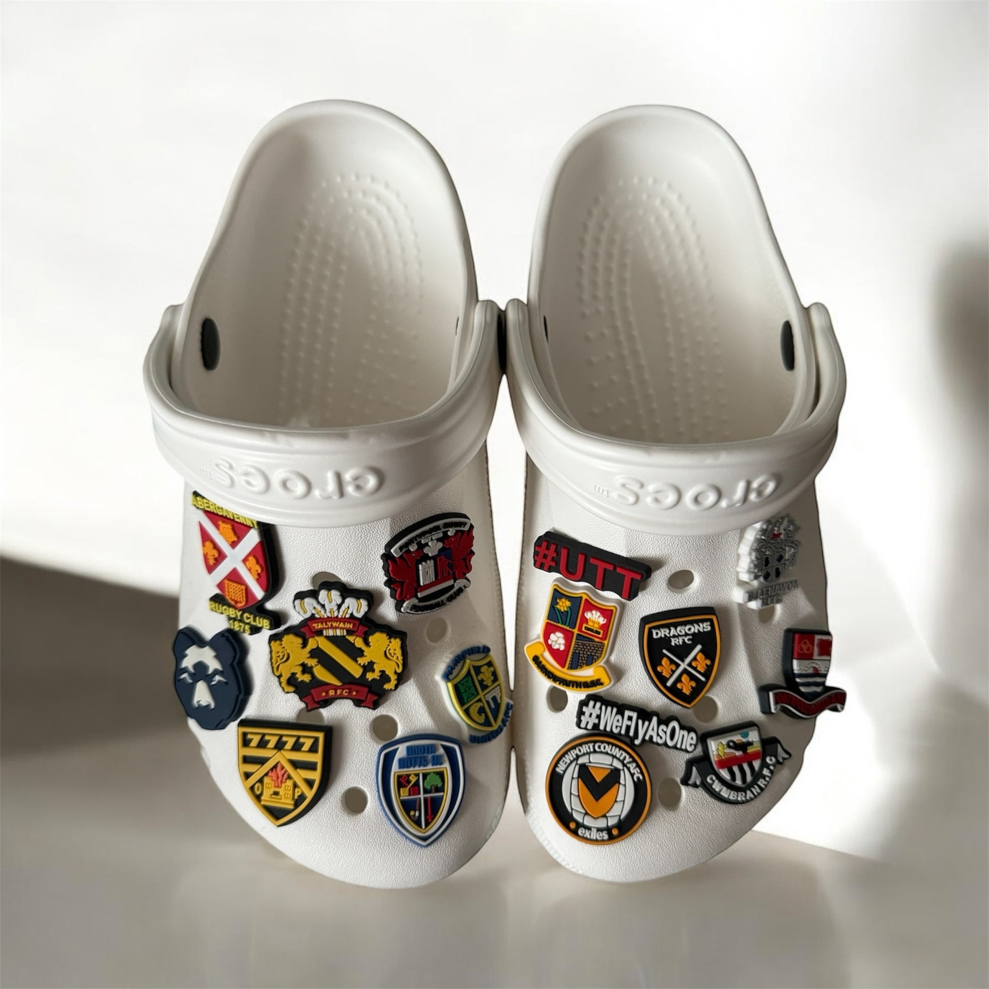 Custom Croc Charms – Personalised Shoe Accessories for Sports Teams - my merch