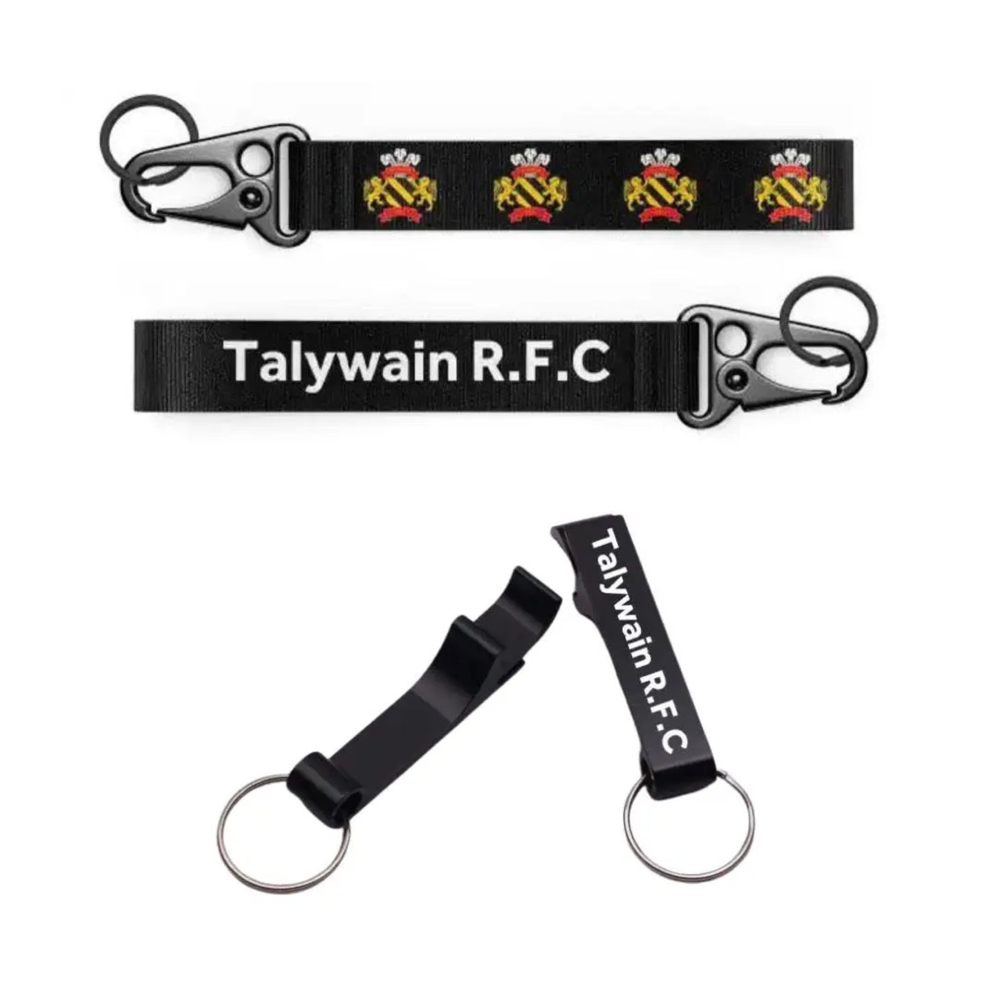 Customised Mini Lanyard & Bottle Opener Keyring Set - my merch