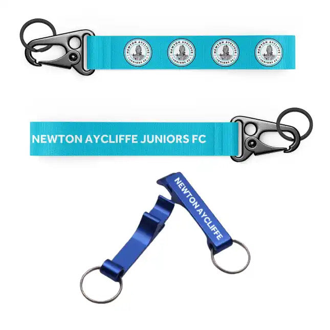 Customised Mini Lanyard & Bottle Opener Keyring Set - my merch