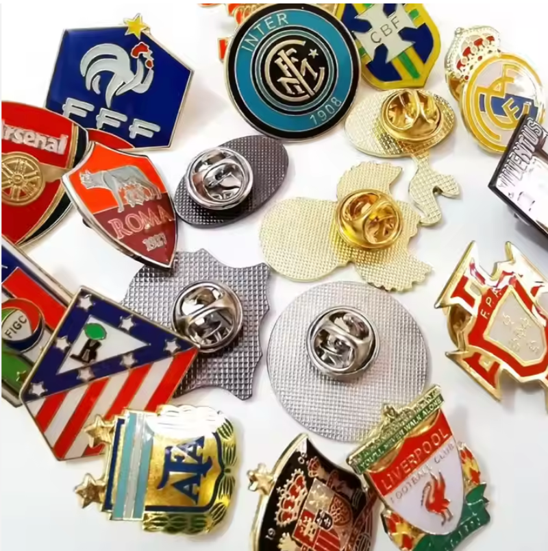 Custom Metal Soft Enamel Badges – Perfect for Sports Teams & Business - my merch