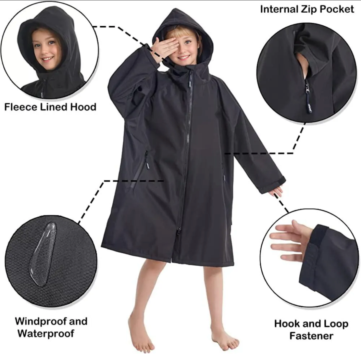 20 Customisable Kids' Drying Changing Robes – Ultimate Warmth and Comfort, Tailored Just for Them!
