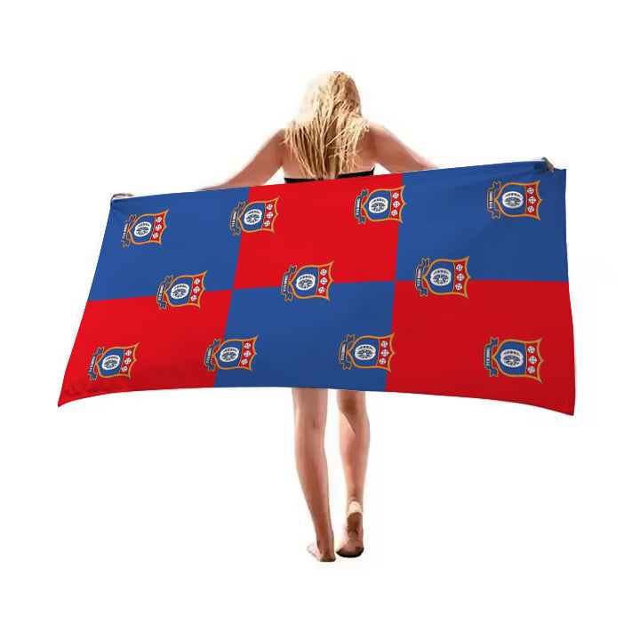 Personalised Quick-Dry Microfibre Beach Towels – Custom Printed for Teams & Clubs - my merch